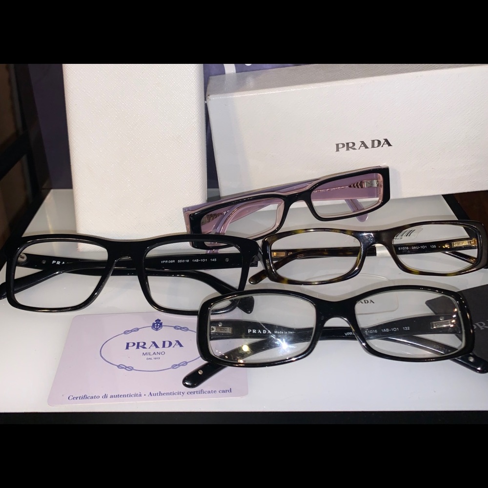 Prada Multiple Colors And Styles New Rx Frames - image 1